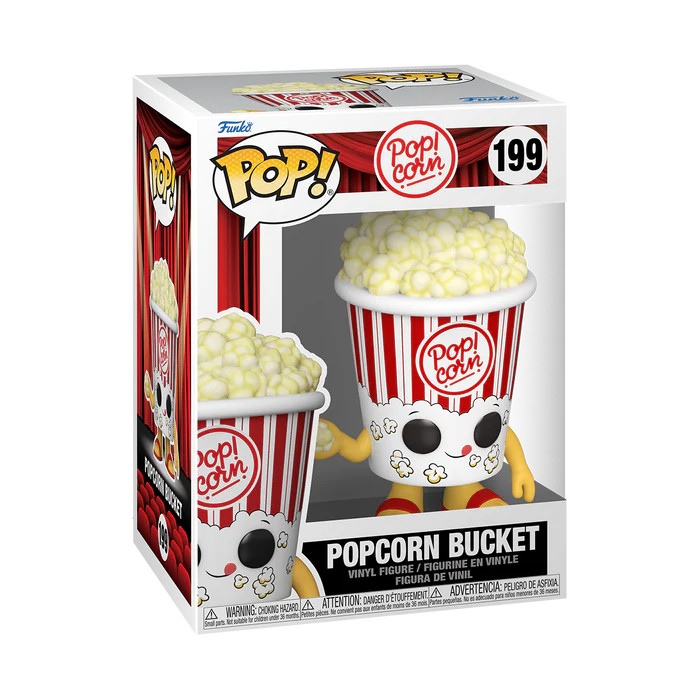 POP! Foodies #199 Popcorn Bucket Vinyl Figure