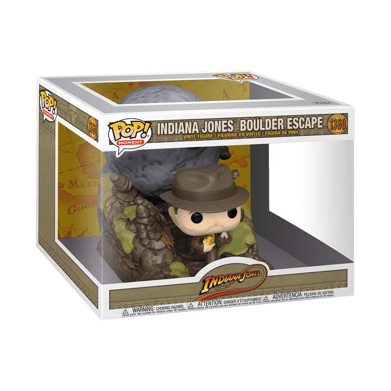 POP! Moment #1360 Indiana Jones: Boulder Escape Vinyl Figure