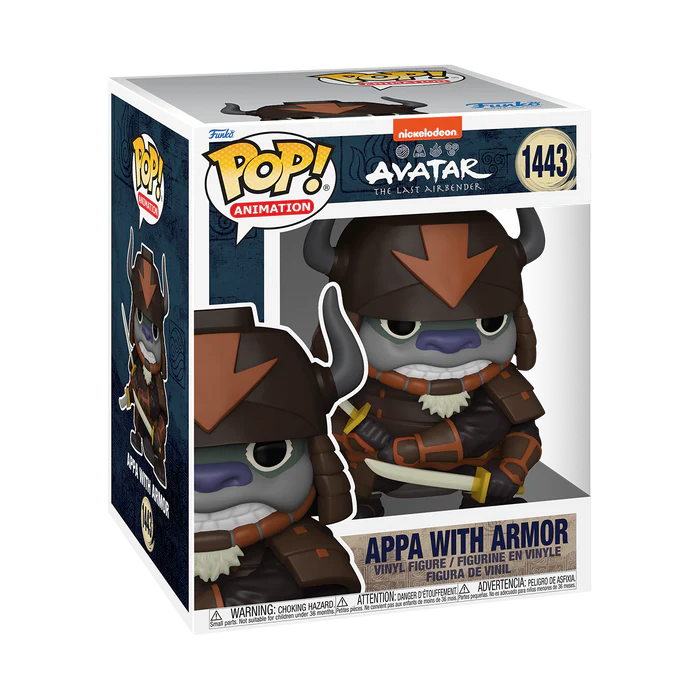 POP! Animation: Avatar - The Last Airbender #1443 Appa With Armor (Supersized) 6IN Vinyl Figure