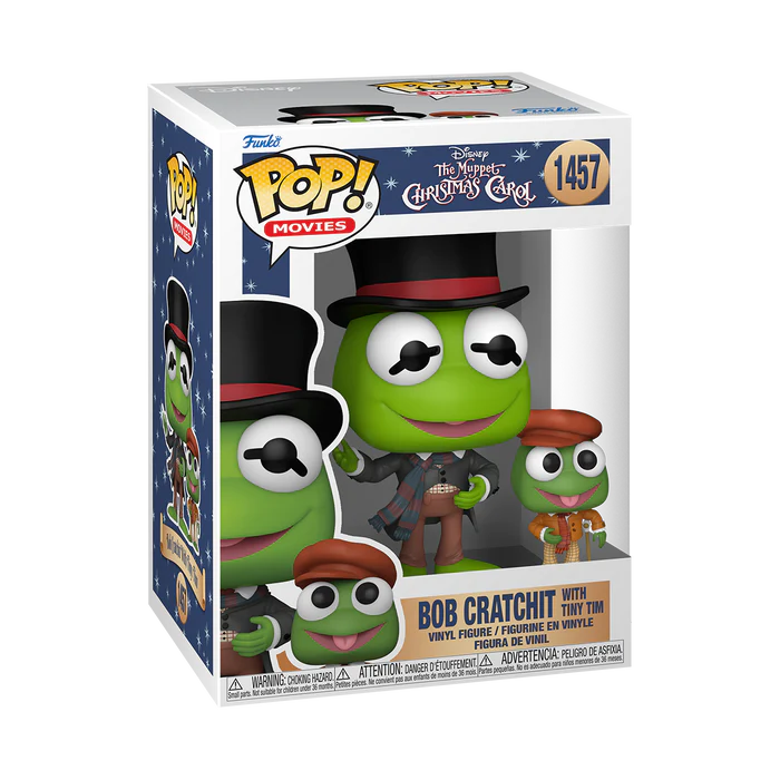 POP! Movies: The Muppet Christmas Carol #1457 Bob Cratchit With Tiny Tim Vinyl Figure