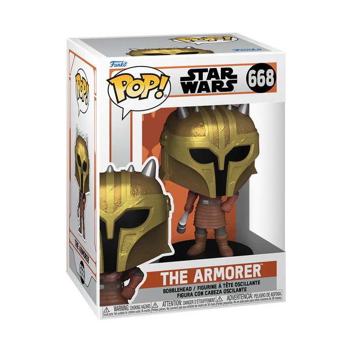 POP! Star Wars: The Mandalorian #668 The Armorer Vinyl Figure