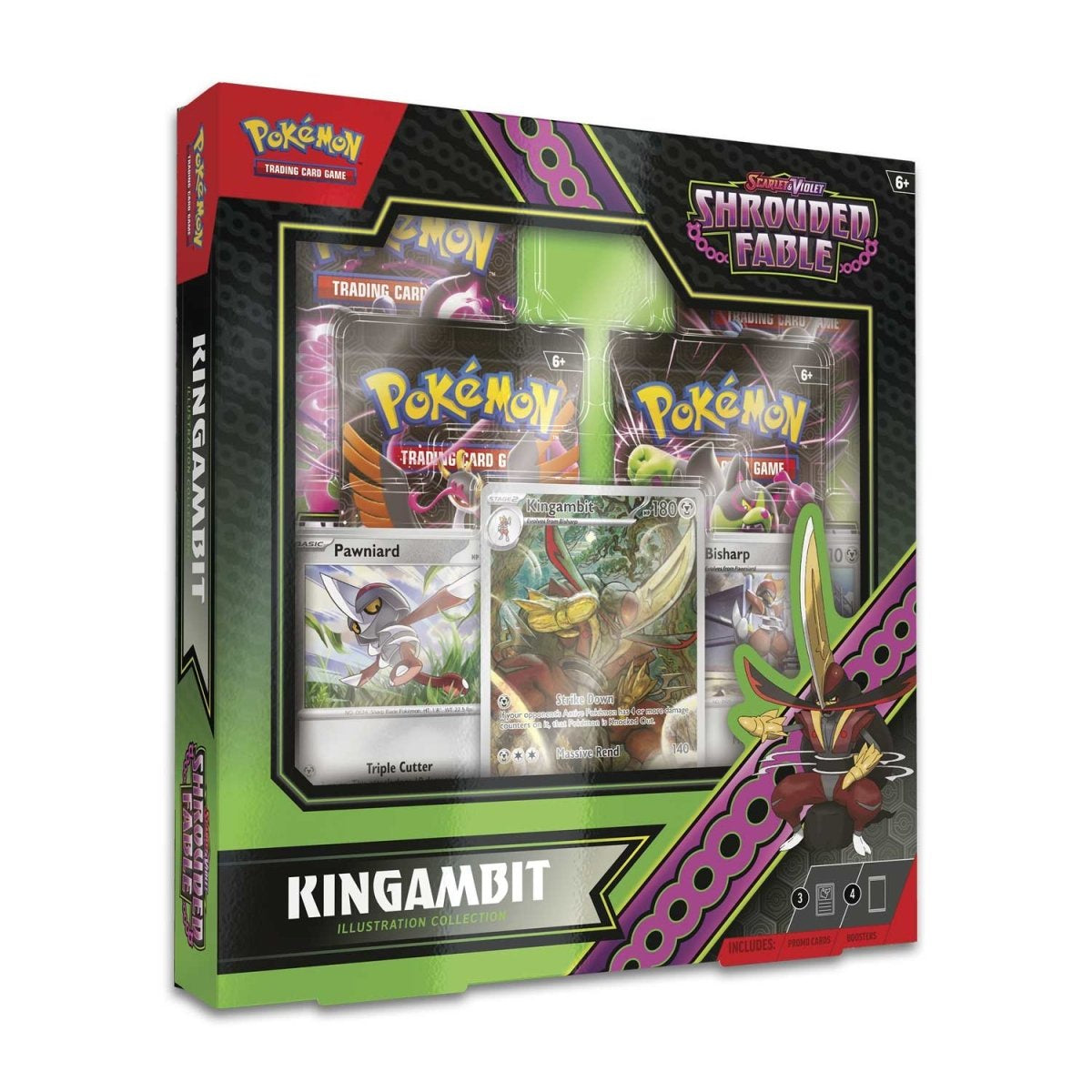 Pokémon TCG: Scarlet & Violet 6.5 - Shrouded Fable - Kingambit Illustration Rare Collection