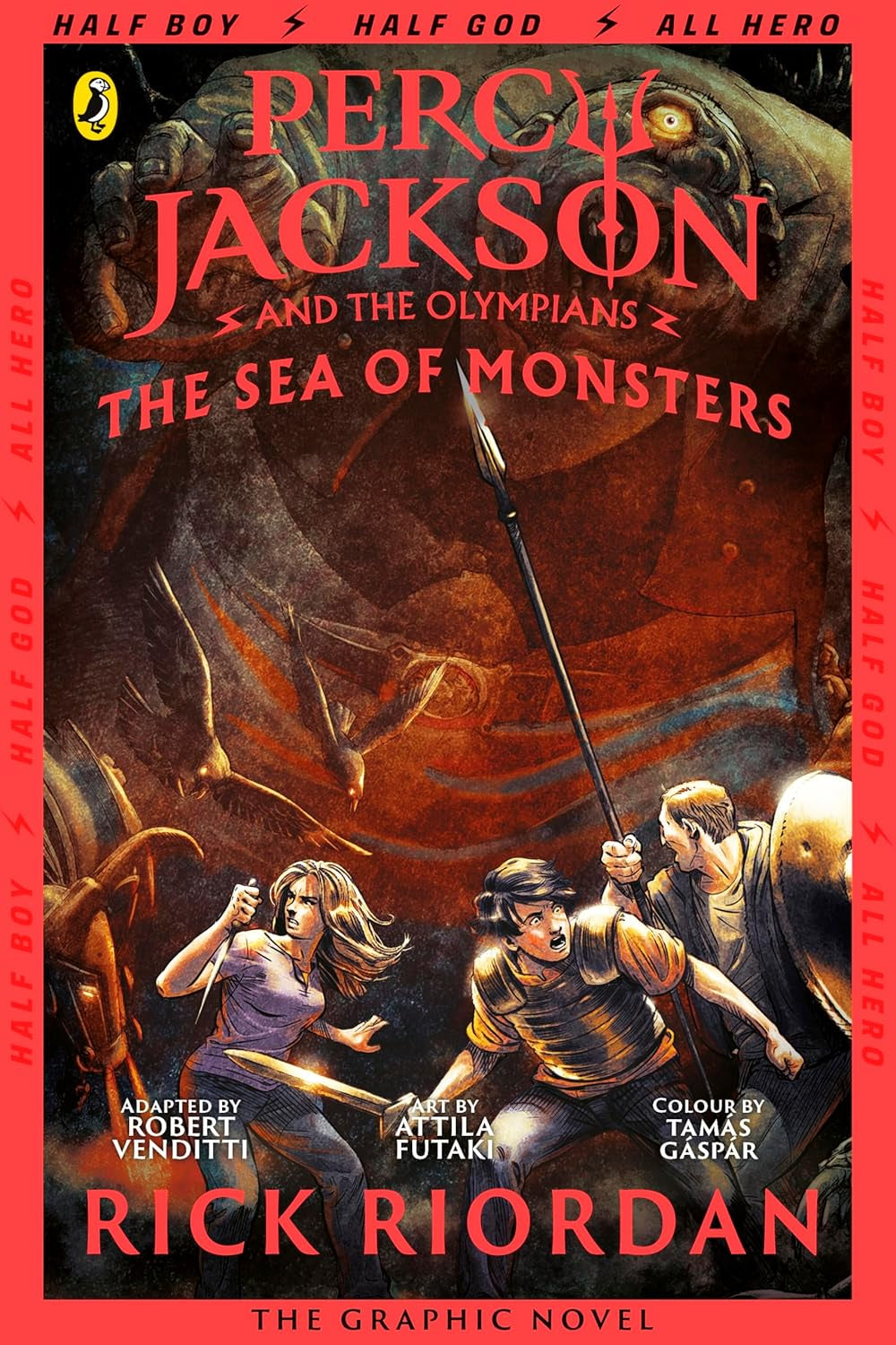 Percy Jackson and the Sea of Monsters: The Graphic Novel (Book 2)