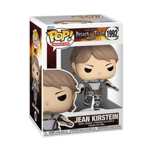 Funko Pop! vinyl figure packaging of Jean Kirstein from Attack on Titan