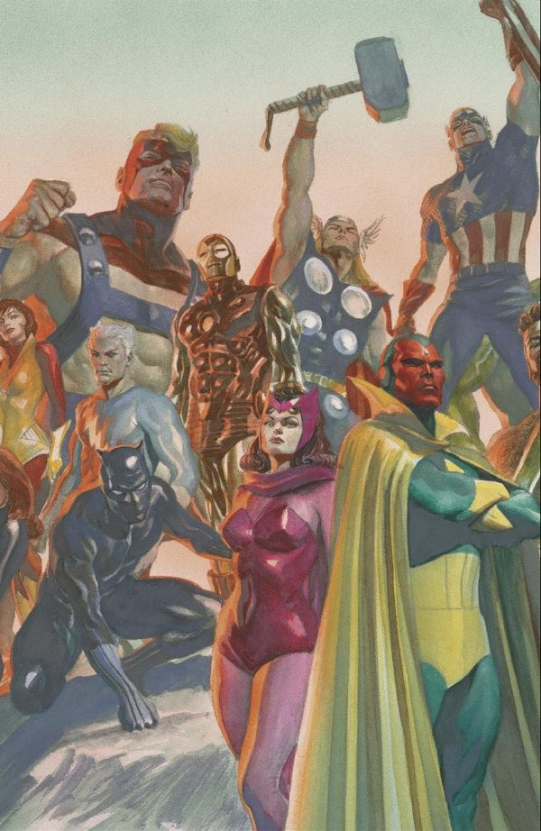 Avengers: Armageddon #1 Alex Ross Marvel Dimensions Virgin Variant