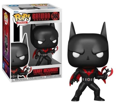 Funko Pop! vinyl figure of a superhero character in black and red costume with packaging.