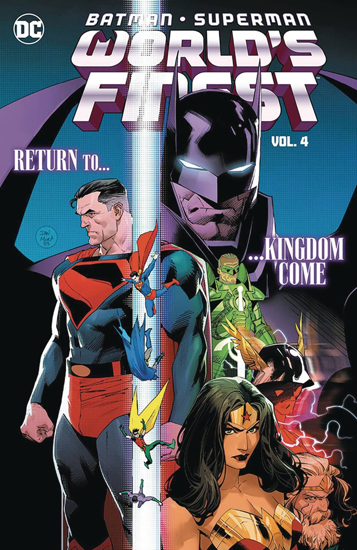 Batman/Superman Worlds Finest Vol 04: Return To Kingdom Come (Trade Paperback)