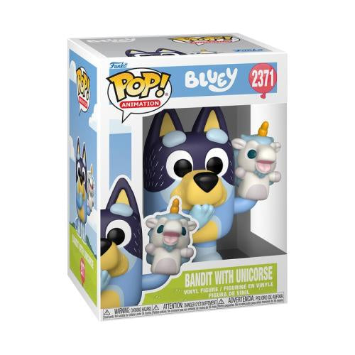 BLUEY - POP Animation N° 2371 - Bandit with Unicourse
