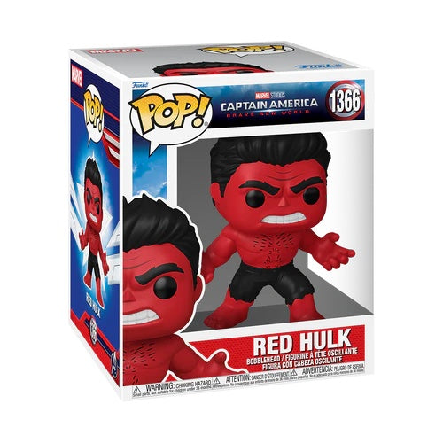 CAPTAIN AMERICA BRAVE NEW WORLD - POP Super 6'' #1366 - Red Hulk