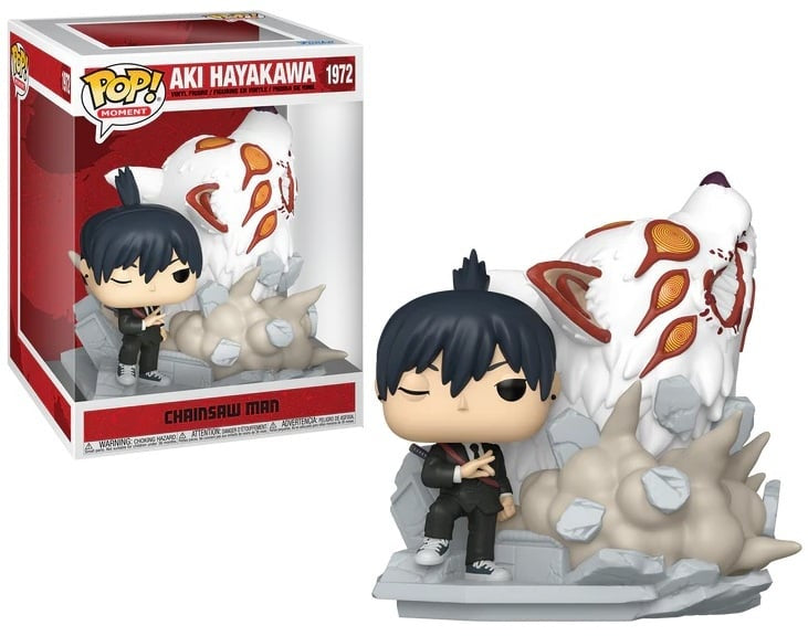 Funko Pop! vinyl figure of Aki Hayakawa from Chainsaw Man with packaging