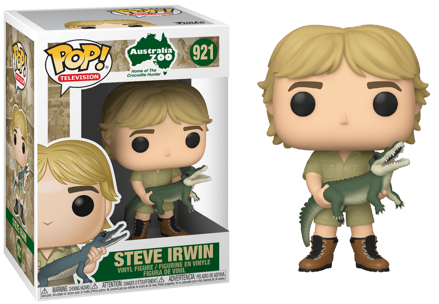 CROCODILE HUNTER - POP # 921 - Steve Irwin
