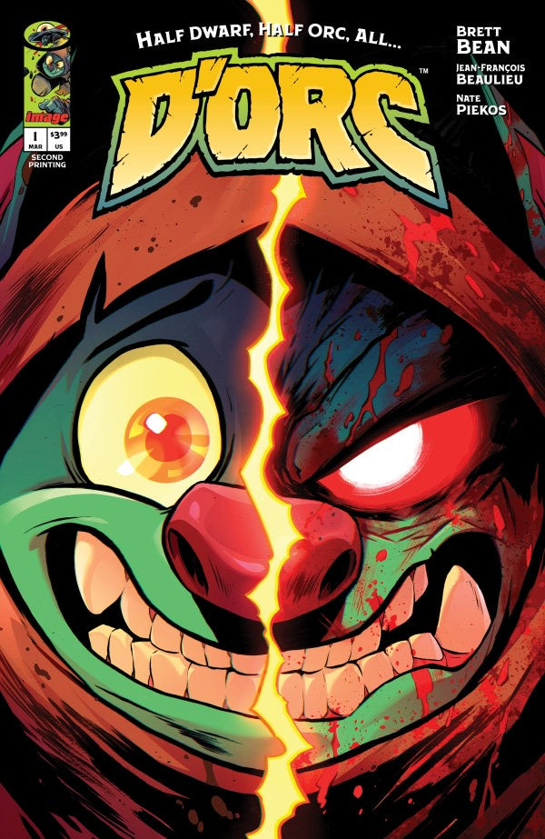D'Orc #1 2nd Printing Brett Bean