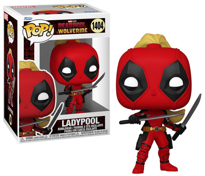 DEADPOOL 3 POP Marvel #1404 Ladypool