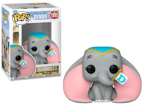 DUMBO - POP Disney #1535 - Dumbo with flag