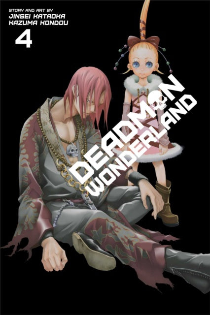 Cover of 'Deadman Wonderland' with two characters on a black background