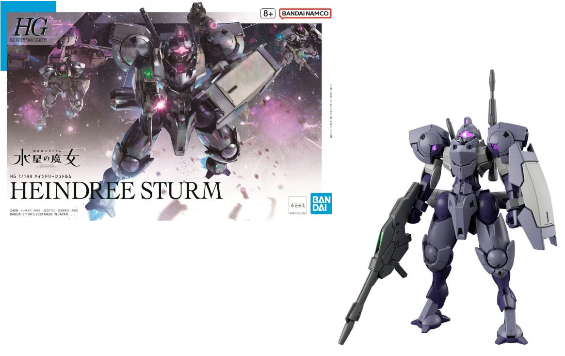 GUNDAM THE WITCH FROM MERCURY - HG 1/44 Heindree Sturm - Model Kit