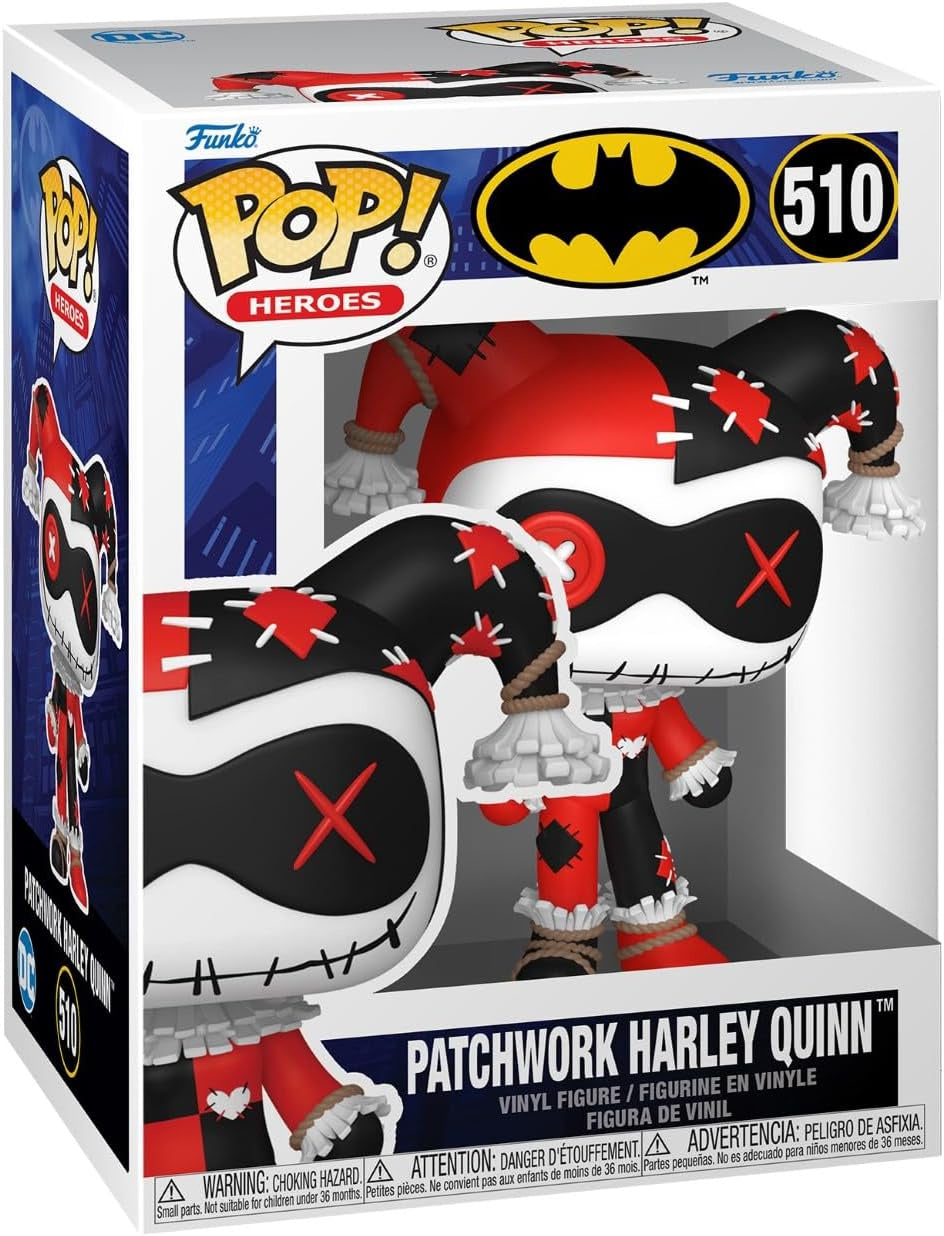 DC PATCHWORK - POP Heroes #510 - Harley