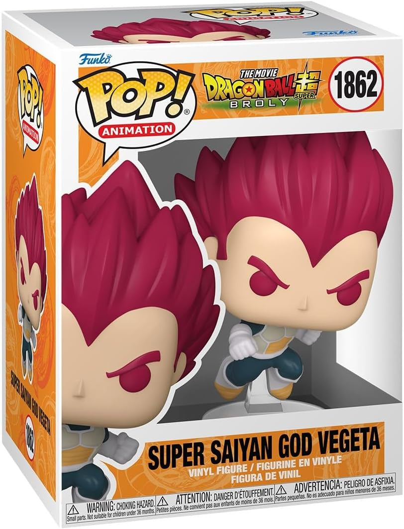 POP ANIMATION DRAGON BALL SUPER BROLY SSG VEGETA FIG