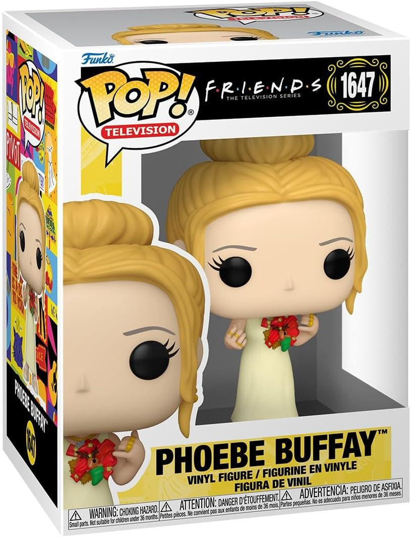 Funko Pop! vinyl figure packaging for Phoebe Buffay from Friends