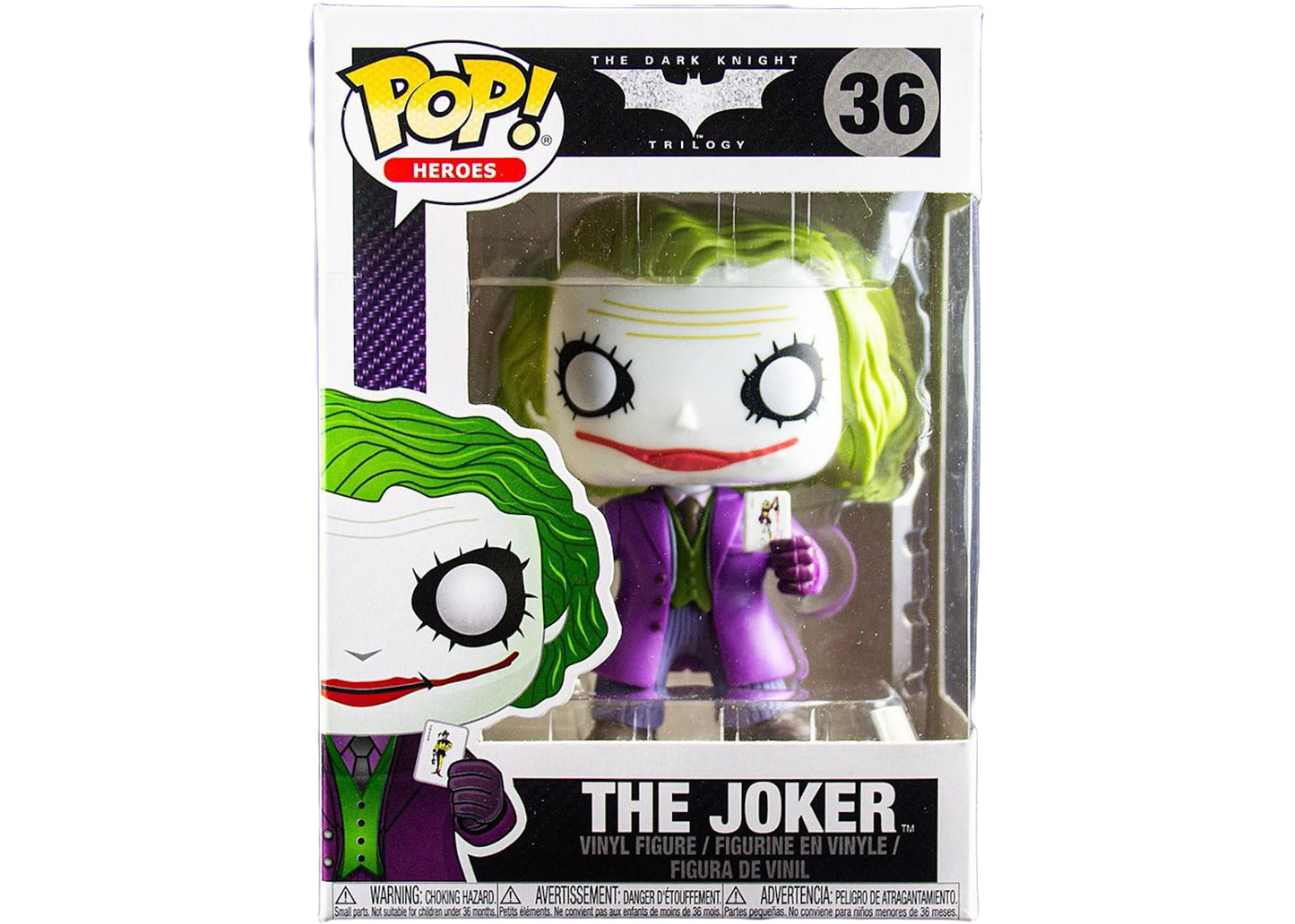 POP! Movies: The Dark Knight #36 Joker Vinyl Figure