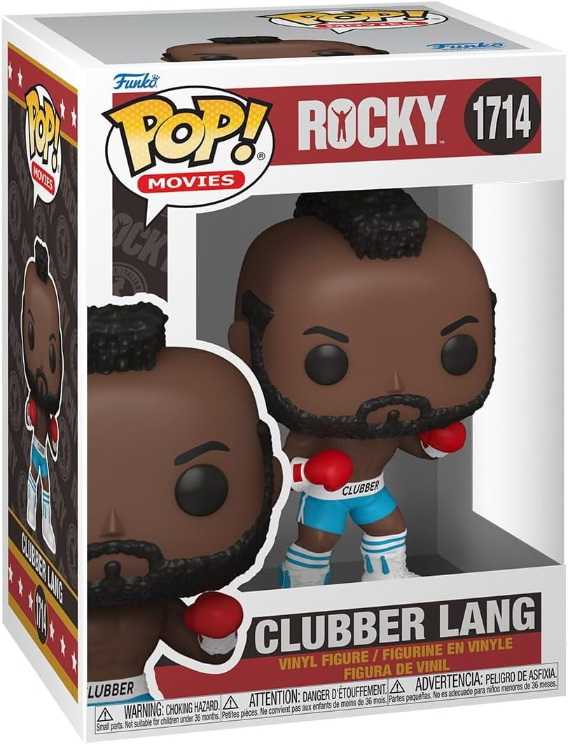 Funko Pop Movies: Rocky - Clubber Lang - Rocky Franchise - Collectable Vinyl Figure