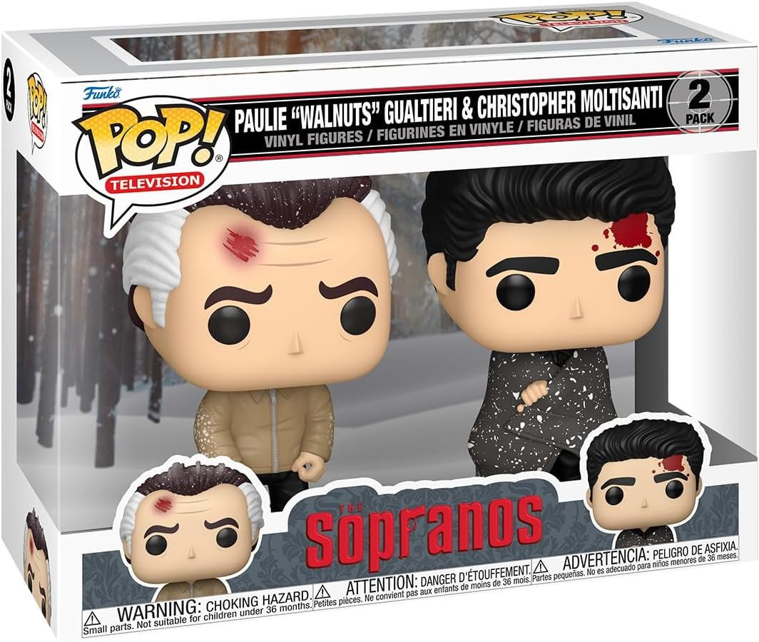 POP TV SOPRANOS S3 PAULIE&CHRISTOPHER 2PK FIG (C: 1-1-2)