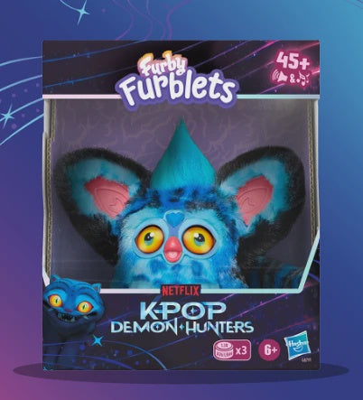 Furby Furblets Interactive Toy KPop Demon Hunters Derpy Tiger