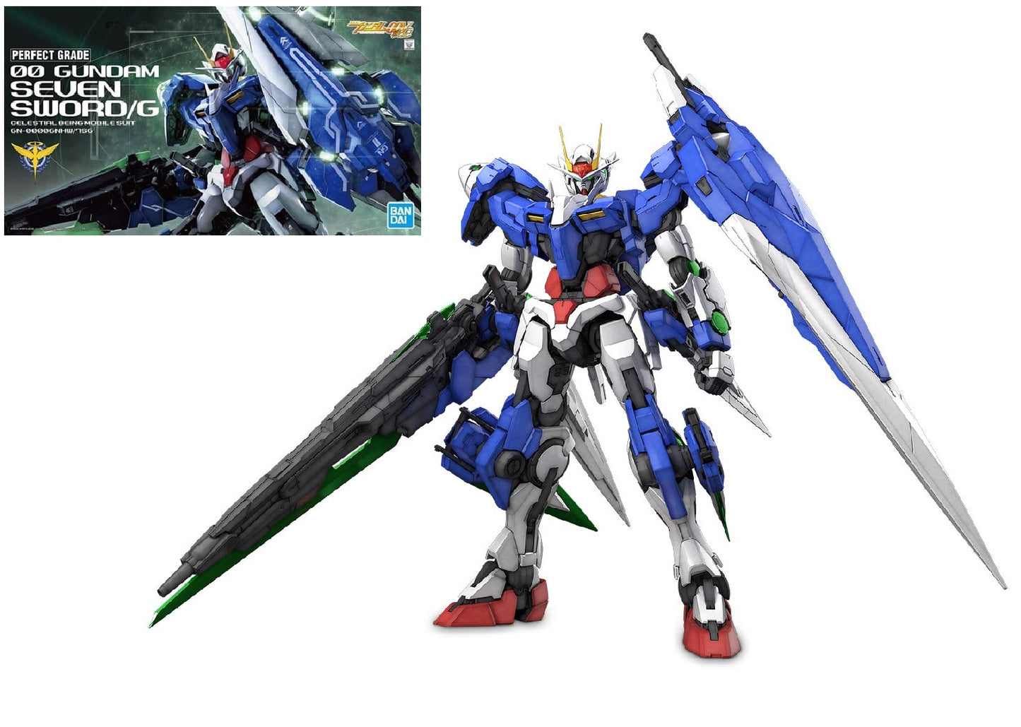 GUNDAM - PG 1/60 00 Gundam Seven Sword/G - Model Kit