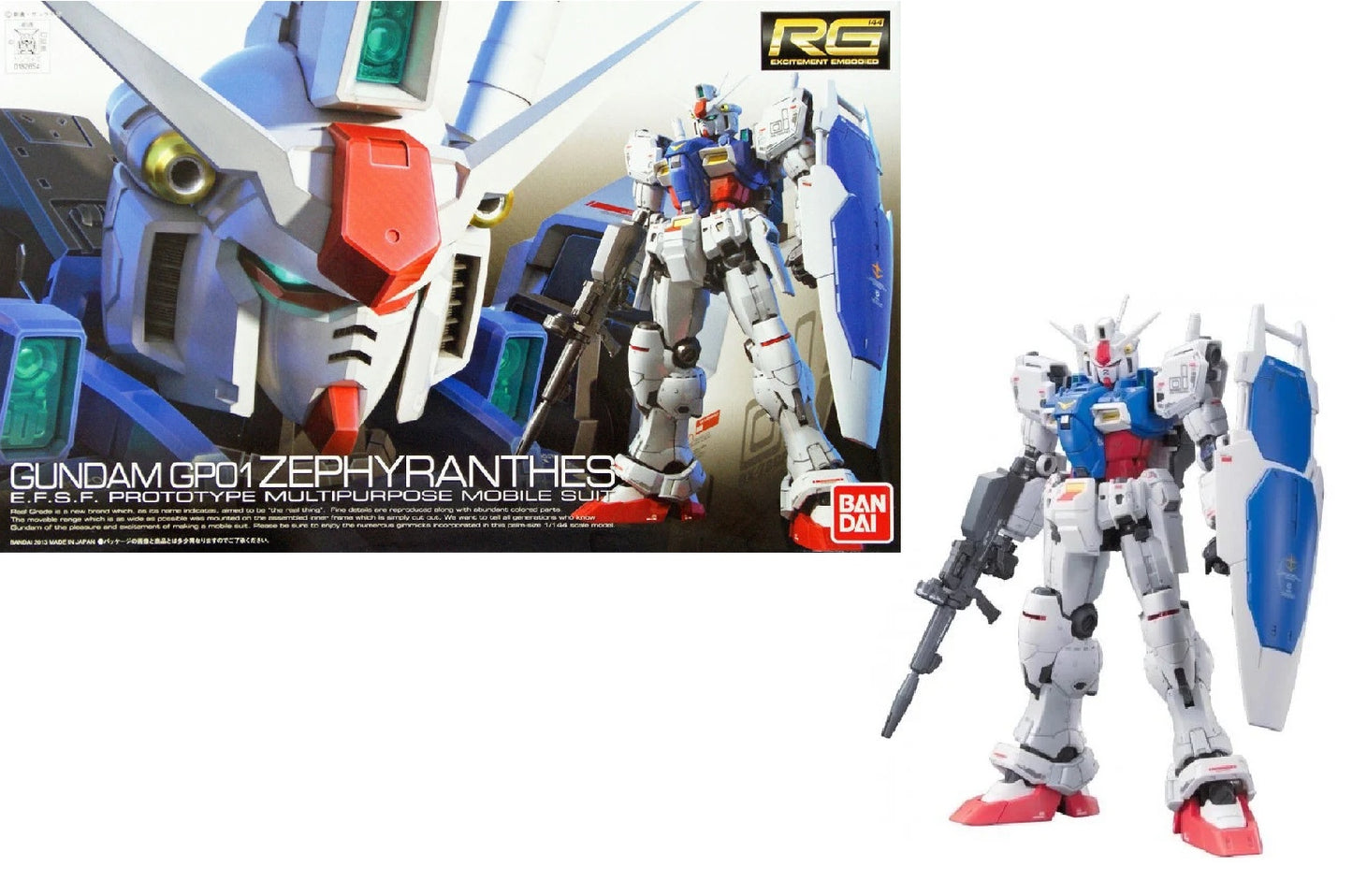 GUNDAM - RG 1/144 GP01 Zephyranthes - Model Kit