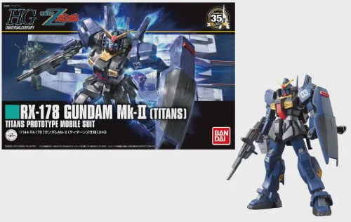 GUNDAM - HGUC RX-178 Gundam MK-II Titans 1/144 - Model Kit