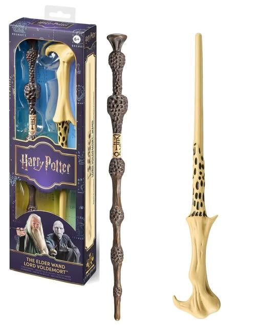 Harry Potter Lord Voldemort wand with packaging on a white background