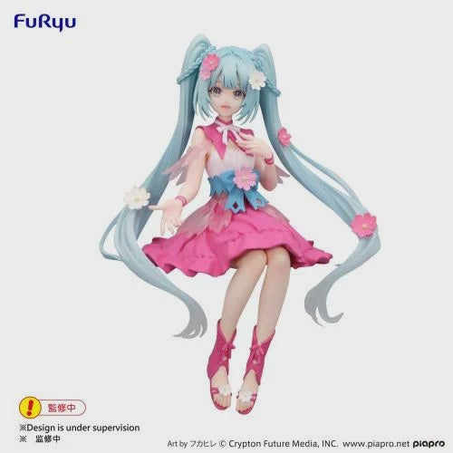 HATSUNE MIKU - Flower Fairy Cosmos - Statue Noodle Stopper 14cm