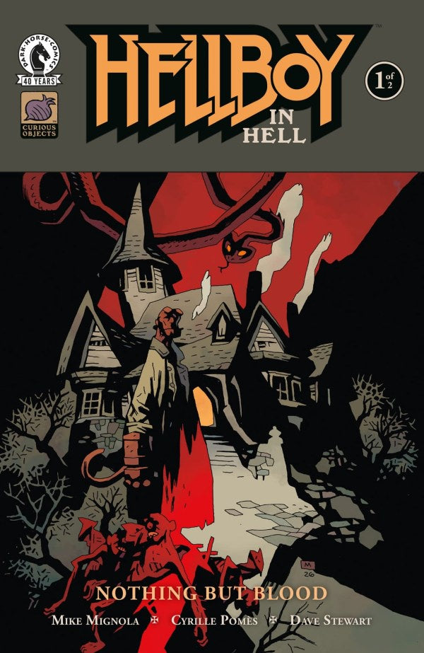 Hellboy in Hell: Nothing But Blood #1 Cover B Mike Mignola Variant