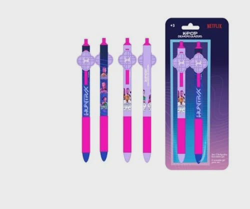 K-POP DEMON HUNTERS - 2 Ball Pens Set