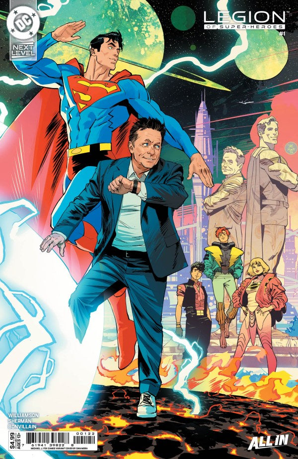 Legion of Super-Heroes #1 Cover H Dan Mora Michael J. Fox Cameo Variant