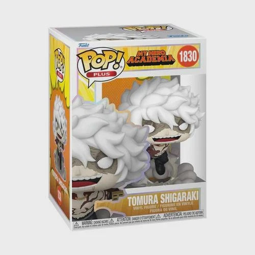 Funko POP! Plus Animation figure of Tomura Shigaraki from My Hero Academia, packaged in a window display box.