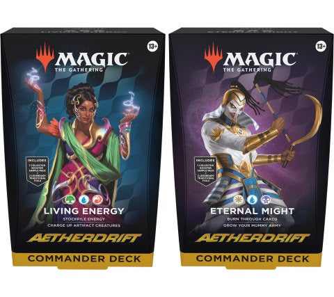 Magic: The Gathering Aetherdrift Commander Deck (2 To Choose From)