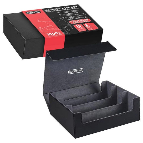 EVORETRO - Magnetic card deck storage holding 1800pcs