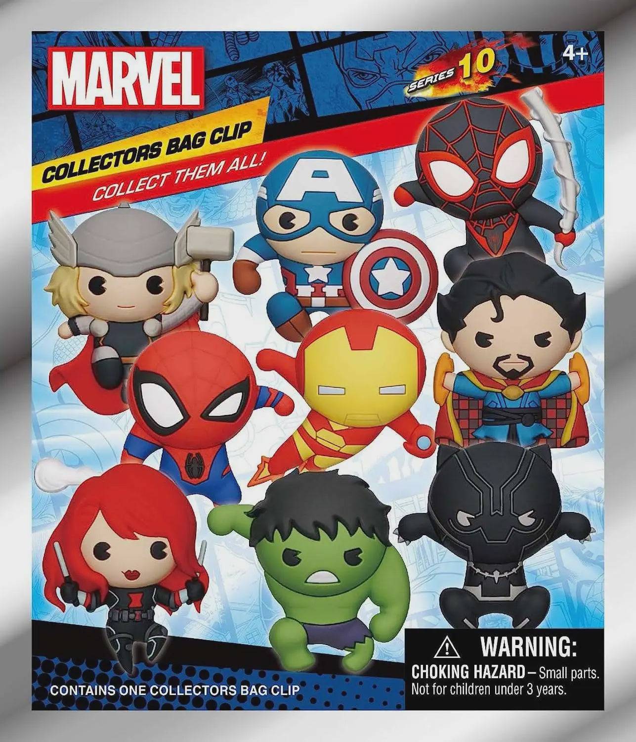 Marvel 3D Figural Keyring Series 10 Mystery Pack