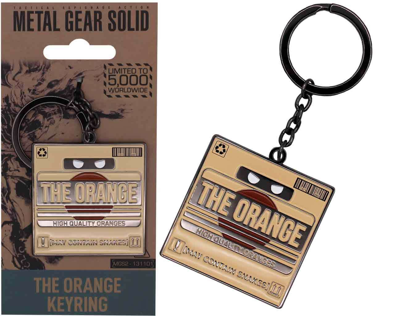 Metal Gear Solid 2 The Orange Keyring