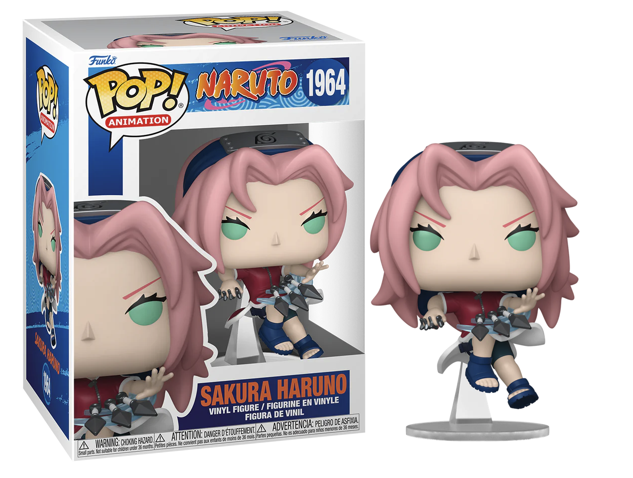 Funko Pop! vinyl figure of Sakura Haruno from Naruto with packaging