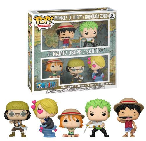 ONE PIECE - POP Animation - Straw hat pirates 5PK (BF)