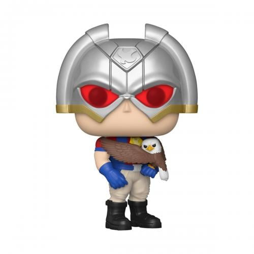 Funko Pop! vinyl figure with a helmet and red eyes on a white background