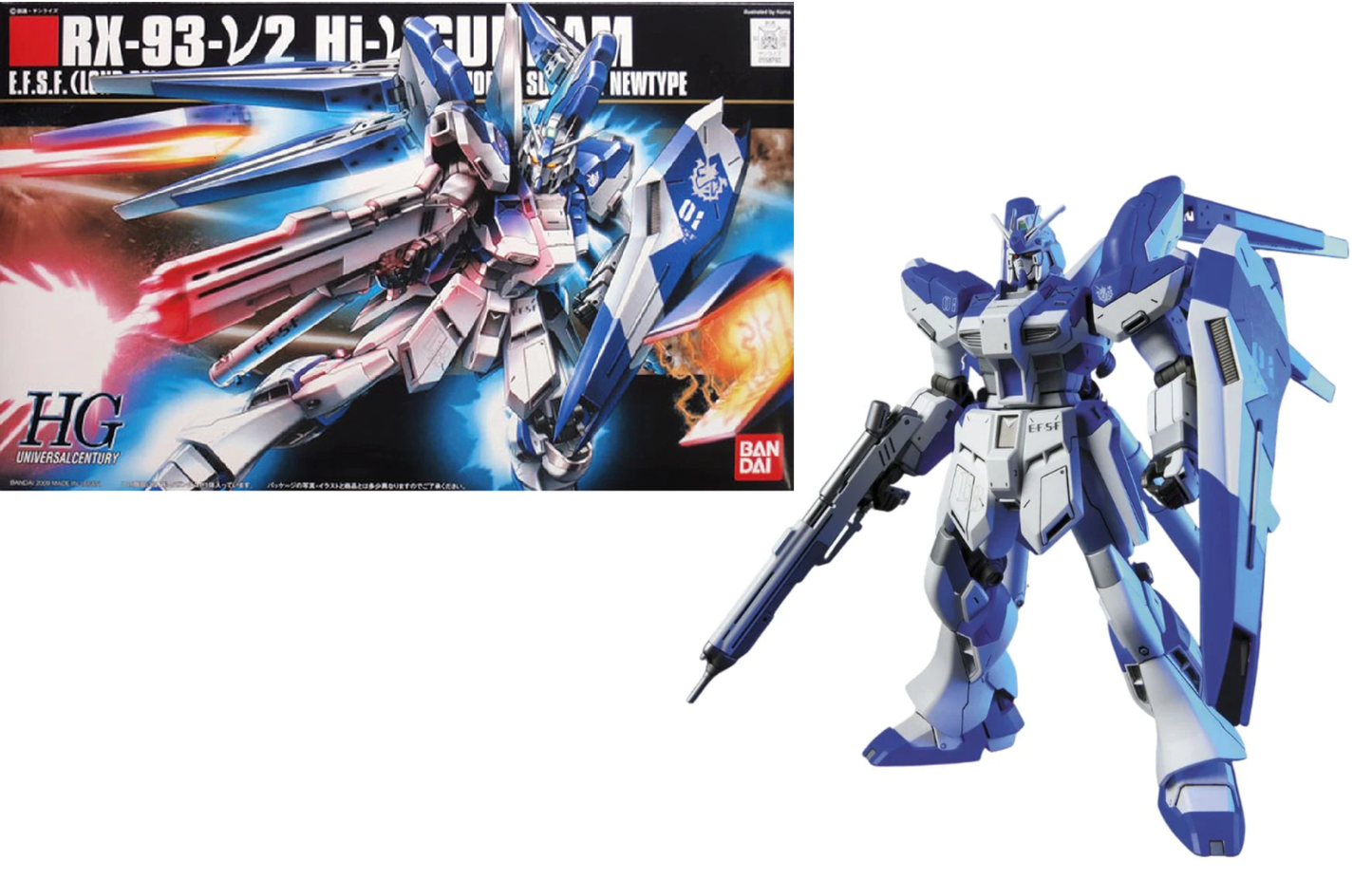 GUNDAM - HGUC 1/144 RX-93-v2 Hi-V Gundam E.F.S.F. - Model Kit