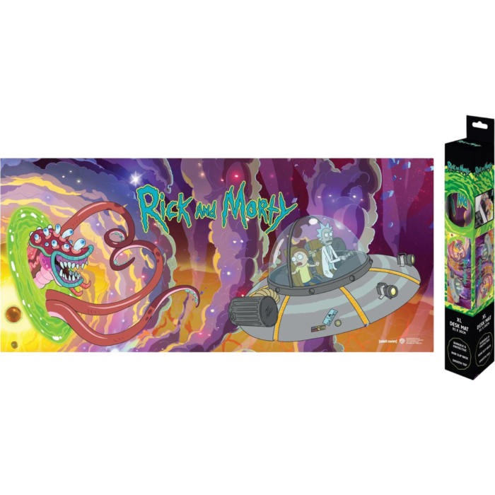 Rick and Morty - Space Portal XL Gaming Desk Mat