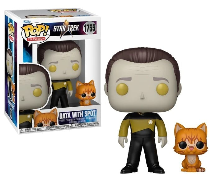 STAR TREK THE NEXT GENERATION - POP & Buddy #1755 - Data with Spot