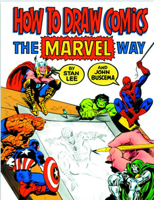 How To Draw Comics The "Marvel" Way (Paperback)