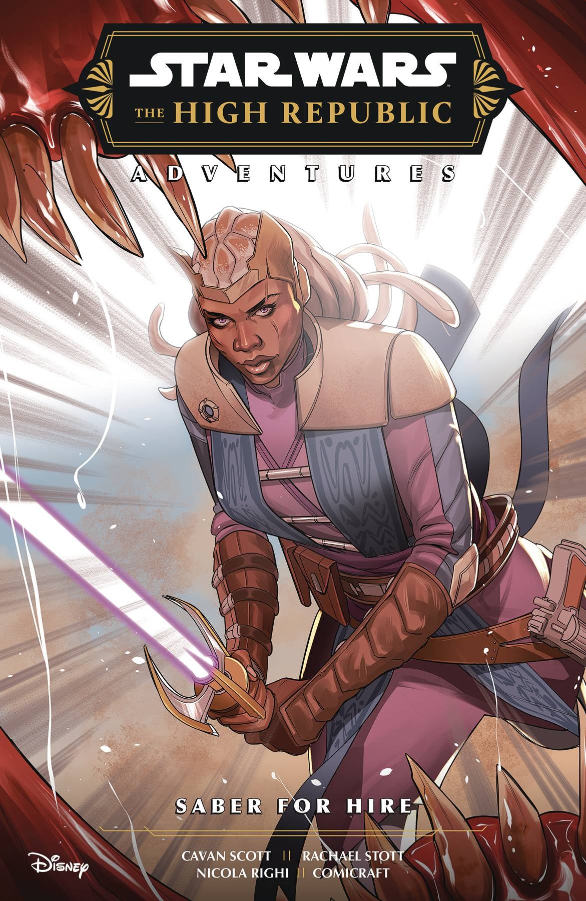 STAR WARS HIGH REPUBLIC ADVENTURES SABER FOR HIRE TP
