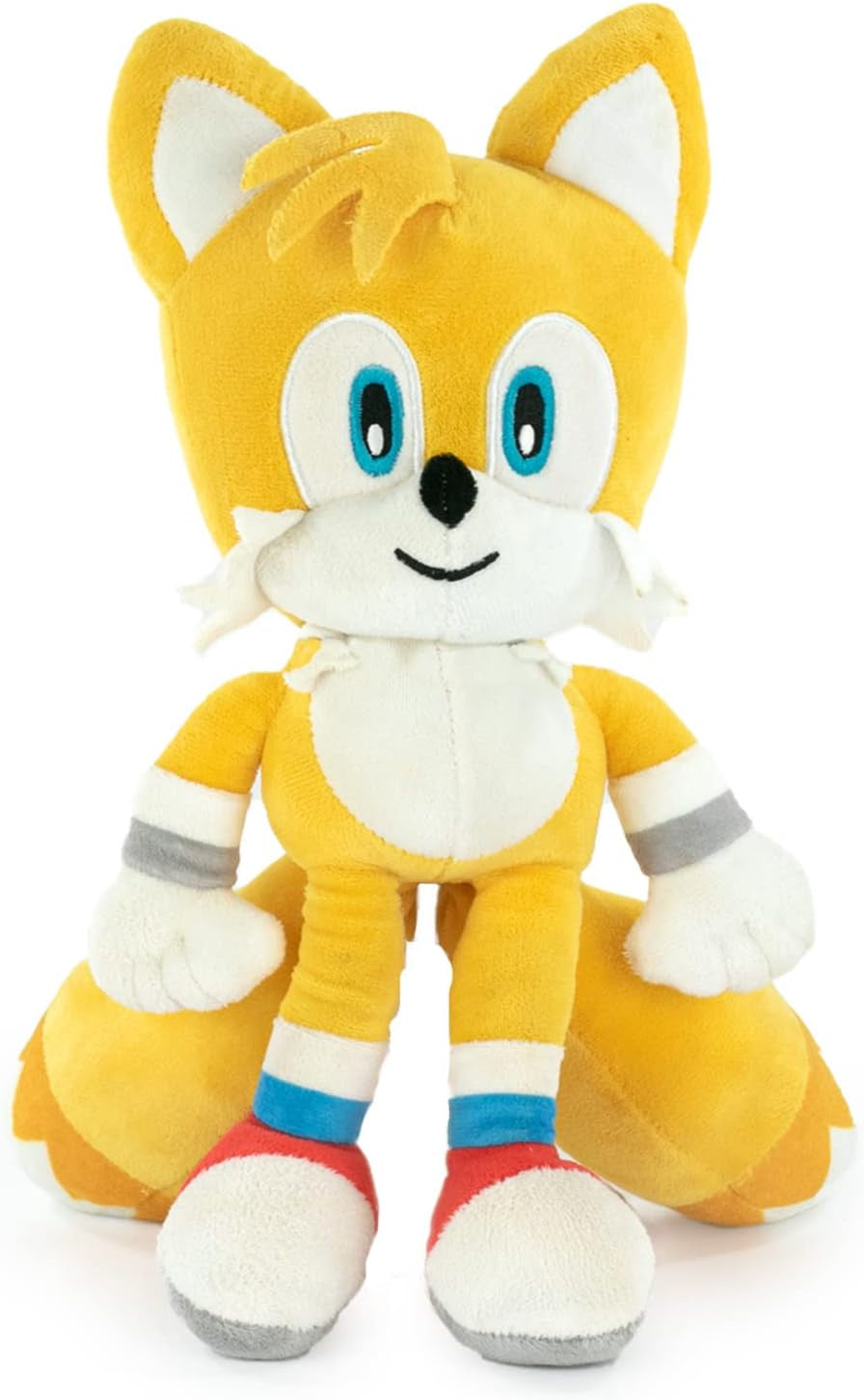 yellow plush with tails