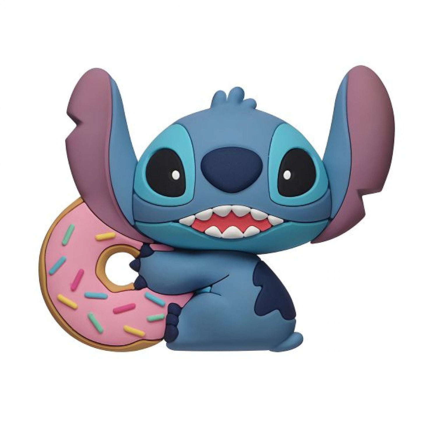 Stitch with Donut 3D Foam Magnet